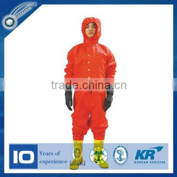 PVC light-duty chemical protective suit/clothing for Firefighters