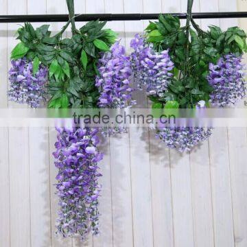 Wedding Decoration Artificial Fabric Orchid Flowers Wisteria