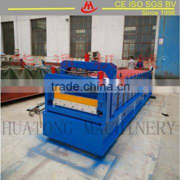 HT New Type Roofing Standard Roof Color Steel Double Layer Tile Forming Machine photo-5