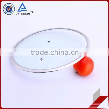 T-type tempered glass lid non stick cookware