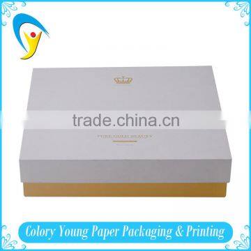 Hot Stamping Printing Special Paper Wooden Box for Cosmetics Supplier's Choice