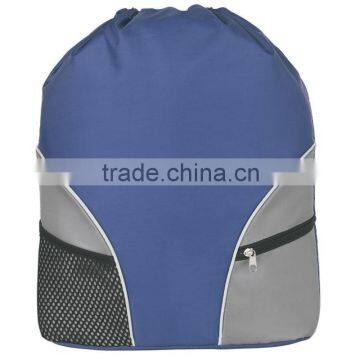 Drawstring Backpack-Royal Blue