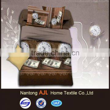 Hot Selling Twill Polyester 3d Bed Sheet Cover