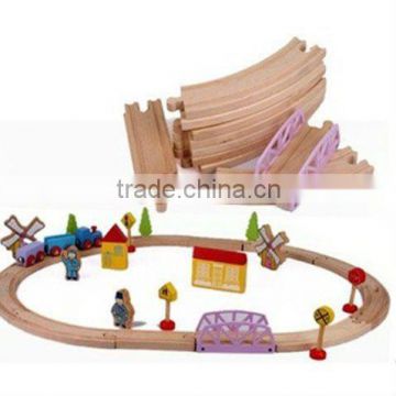 30.5*23*10cm Top Quality Wooden Rail Car Toy with Promotions