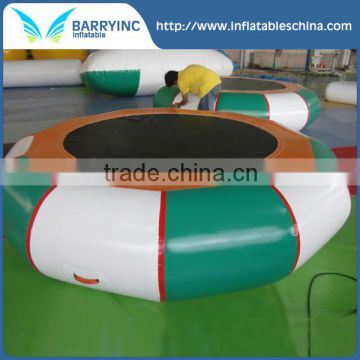 Funny inflatable mini trampoline , swimming pool trampoline