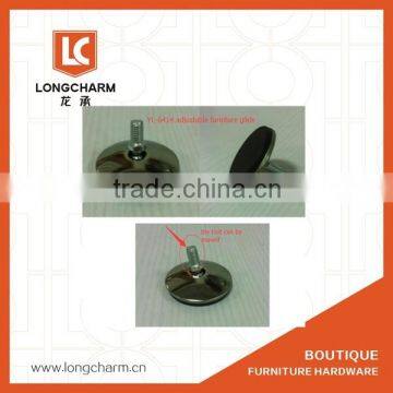 ABS Black Replacement Feet for Sofa Table Leg Adjustable Height Furniture Legs photo-5