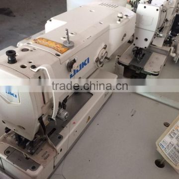 Juki 1790 electronic lockstitch straight button holing machine