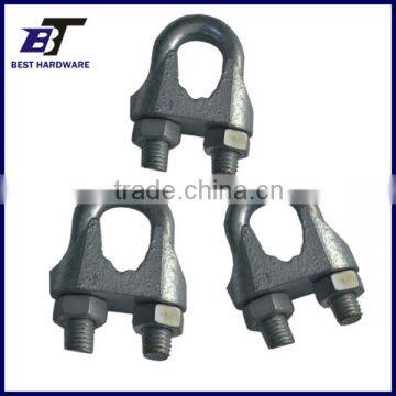 DIN741 ELECTRO GALVANIZED MALLEABLE WIRE ROPE CLIP photo-4