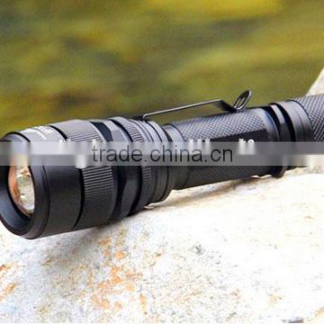 3.7v rechargeable Zoom C-REE XM-L T6 flashlight tactical