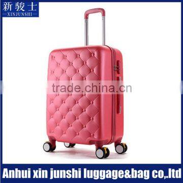 Fashion Spinner Luggage Trolley Hard Suitcase ABS PC Luggage