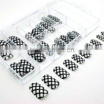 Design French Acrylic Nail Tips X 100 HN421