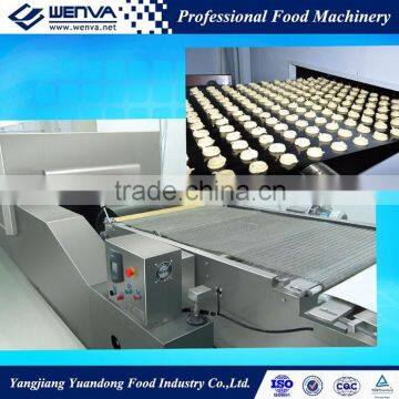 Automatic fortune cookies making machine with PLC control