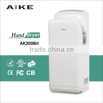 AK2006H EUROPE HOT Selling Bathroom High Speed Dual Jet Air Automatic Hand Dryer