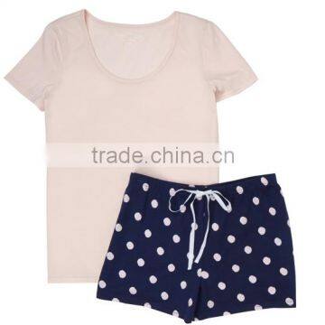 DOTS PAJAMA SHORTS SET