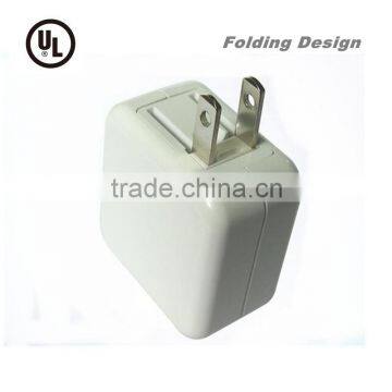 UL LISTED Dual USB Foldable Quick Charge 2.0 Wall Charger photo-2