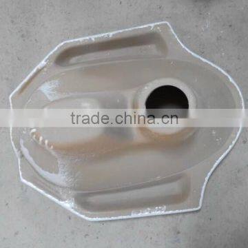 Gloss Squatting Pan With Siphon Trapway Fender photo-3