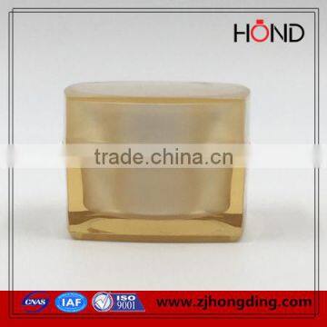 Square Cosmetic Acrylic Jar 15g,square Acrylic Jar, Shiny Cosmsetics Jars photo-3