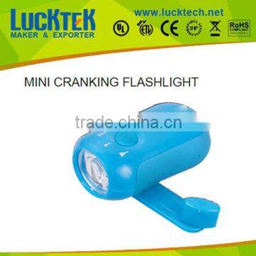 mini cute hand pressing flashlight