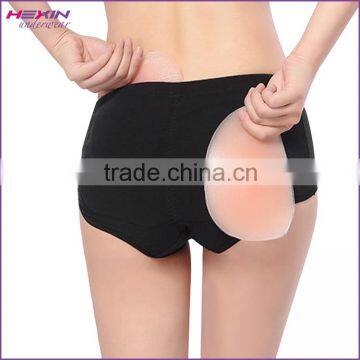 Black Ladies Underwear Silicone Butt Pads Hip Butt Shaper