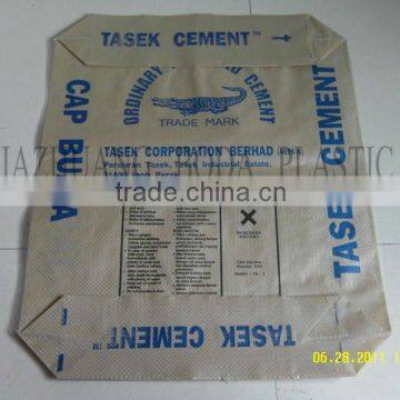 pp block bottom valve cement bag