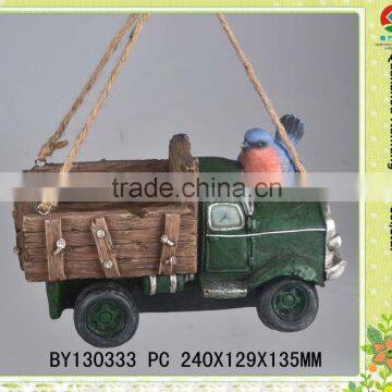 Garden Resin Truck Birdfeeder