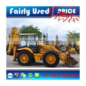 Made in UK high quality used low price JCB 4CX Backhoe with breaking hammer