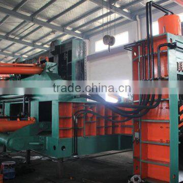 Hydraulic shear and baler machine for auto body