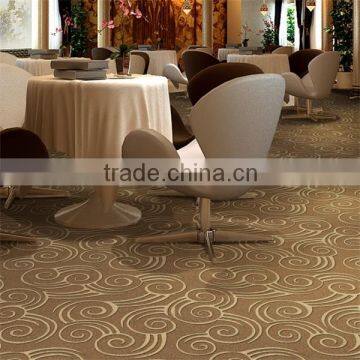 Circle Pattern Broadloom Cut Loop Carpet