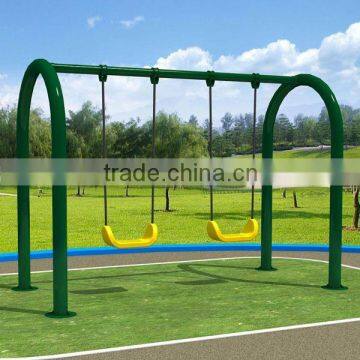 double swing sets, outdoor swing playsets for park