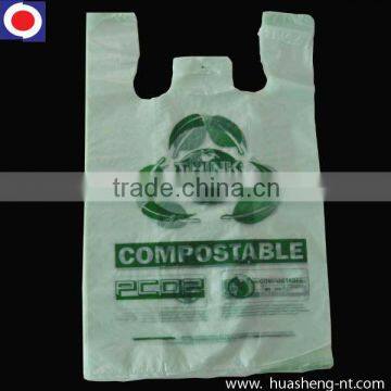 100% disposable plastic bag with customized logo