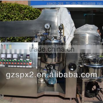 lab homogenizer /liquid mixing tank /electric steam heating agitator tank