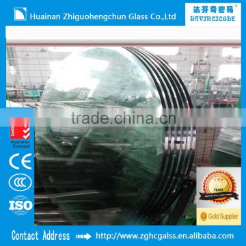 6 8 10 12mm lamianted glass high quality clear laminated glass 6.38mm