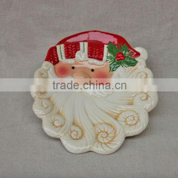 ceramic christmas dish