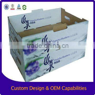3-Layer C flute offset wax cardboard box