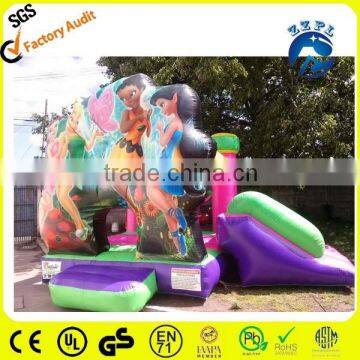 Princess inflatable bouncer castle combo,inflatable combo castle,princess inflatable castle combo