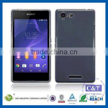 C&T China wholesale hotest newest product ultra thin clear tpu for Sony E3