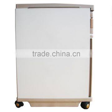 Medical Device ABS Plastic Hospital Bedside Table With Wheels photo-3