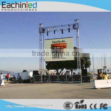 display led rental slim outdoor p6mm