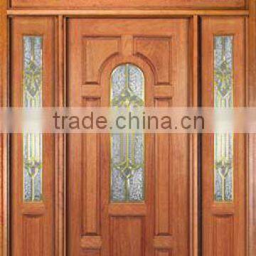 Exterior Door With Transom and Sidelite