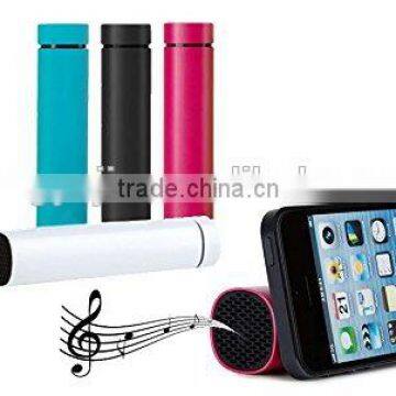 Mini Portable Cylinder 2600mah Power Bank, Mobile Phone Holder Power Bank With Suction photo-4