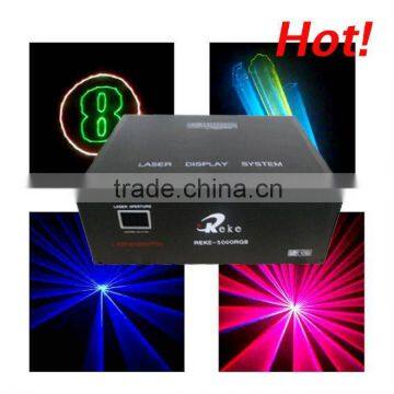 5W full color laser display system