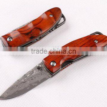 OEM Blank Blade Type and Damascus Steel Blade Material knife