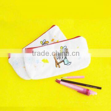 Canvas Zipper Pencil Bags