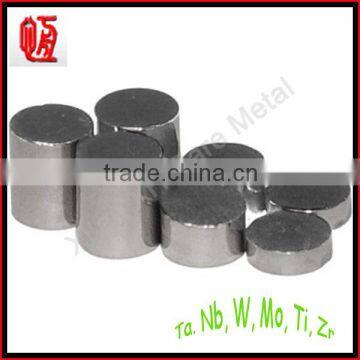 Tungsten cylinders and tungsten cube for toy weight use