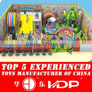 Soft indoor children's playground equipment