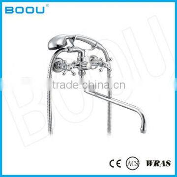 (5306-2)zinc cross handle bathroom taps