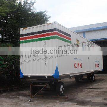 Portable Odified Container House/ Movable Prefabricated Container With Wheels /cheap Prefab Shipping Container Home