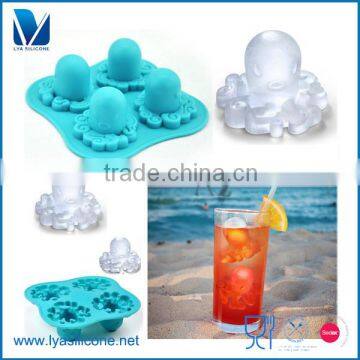 2016 Customized 4 Cups Tray Shot Glass Silicone Mold photo-4