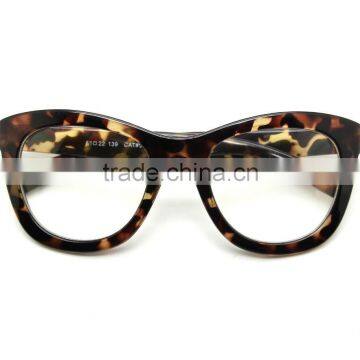 Clear Lens Cat Eye Glasses Geek Retro Sunglasses photo-2
