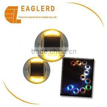 Colorful plastic led solar cat eyes road stud